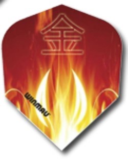 Winmau Mega Standard orientalische Flamme