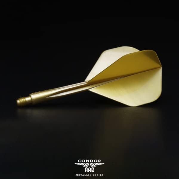 Condor AXE Dart Flights - Metallic Champagner Gold Standard